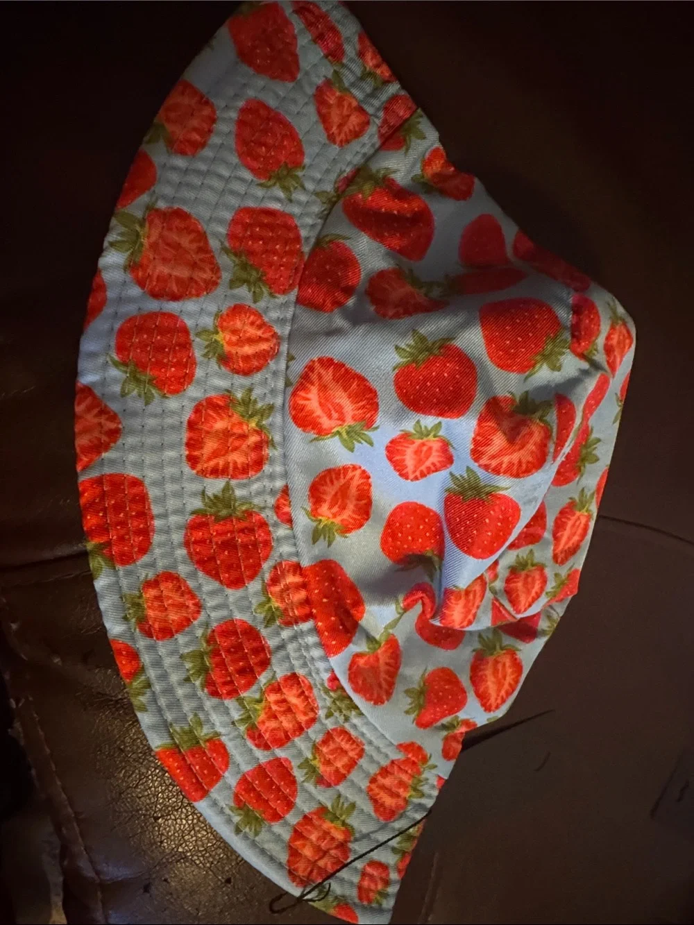 NWT Strawberry Print Bucket Hat, Various Colors, Sun Hats, summer Hats